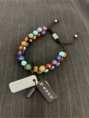 NWT Nogu 7 Chakras Double Bracelet